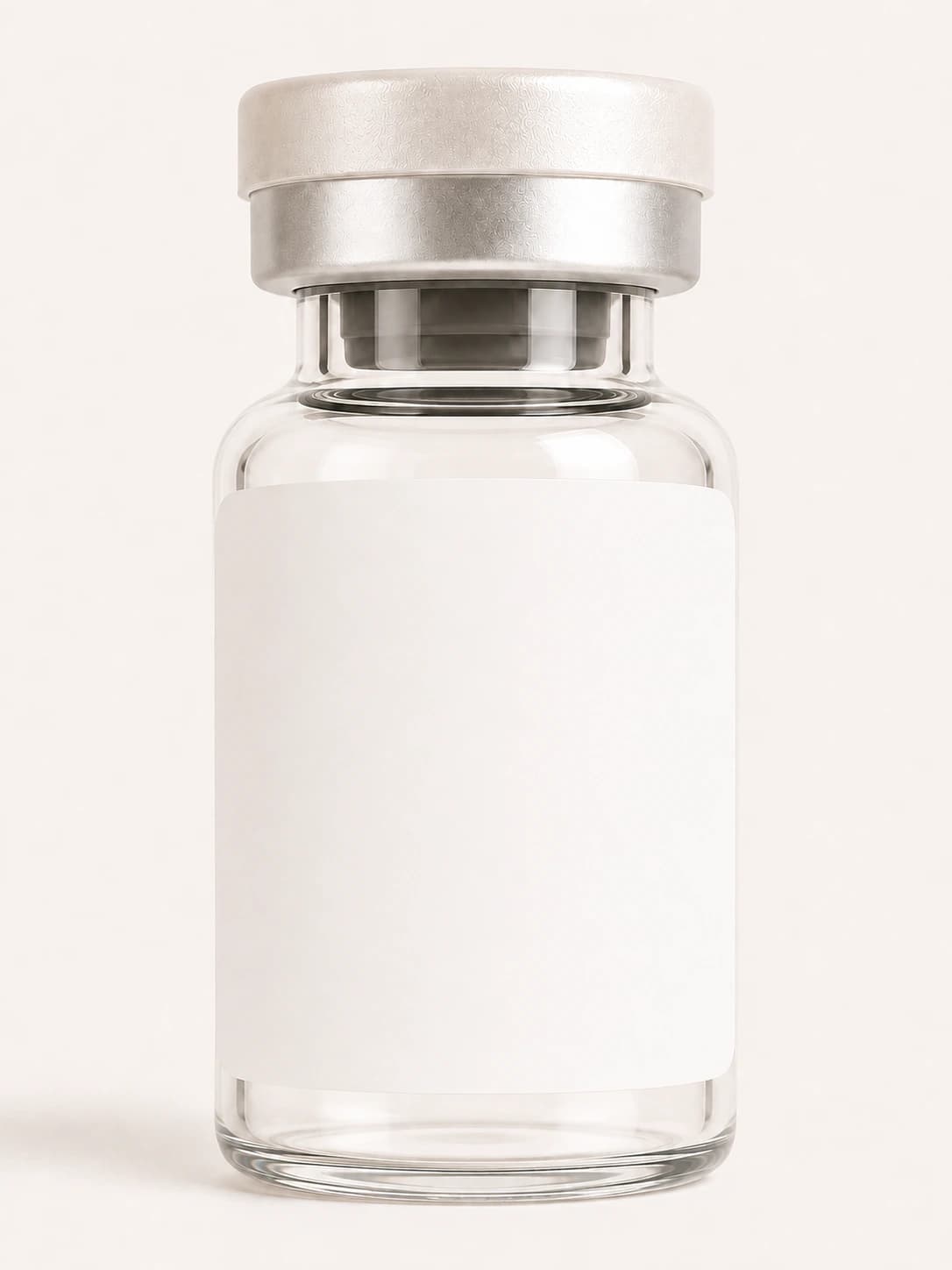 Semaglutide research vial, 5 MG, with a YOUR BRAND HERE label
